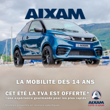 TVA Offerte sur une sélection de voitures sans permis AIXAM