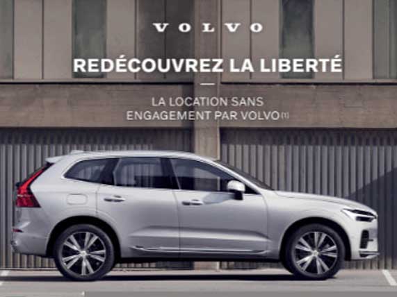 Financement LOA VOLVO FLEX Location sans engagement