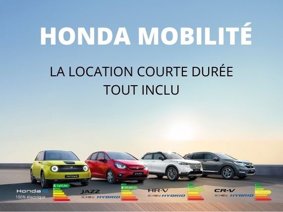 Location de voitures Honda à Nice et Cannes