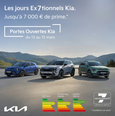 Les jours Ex7tionnels Kia.