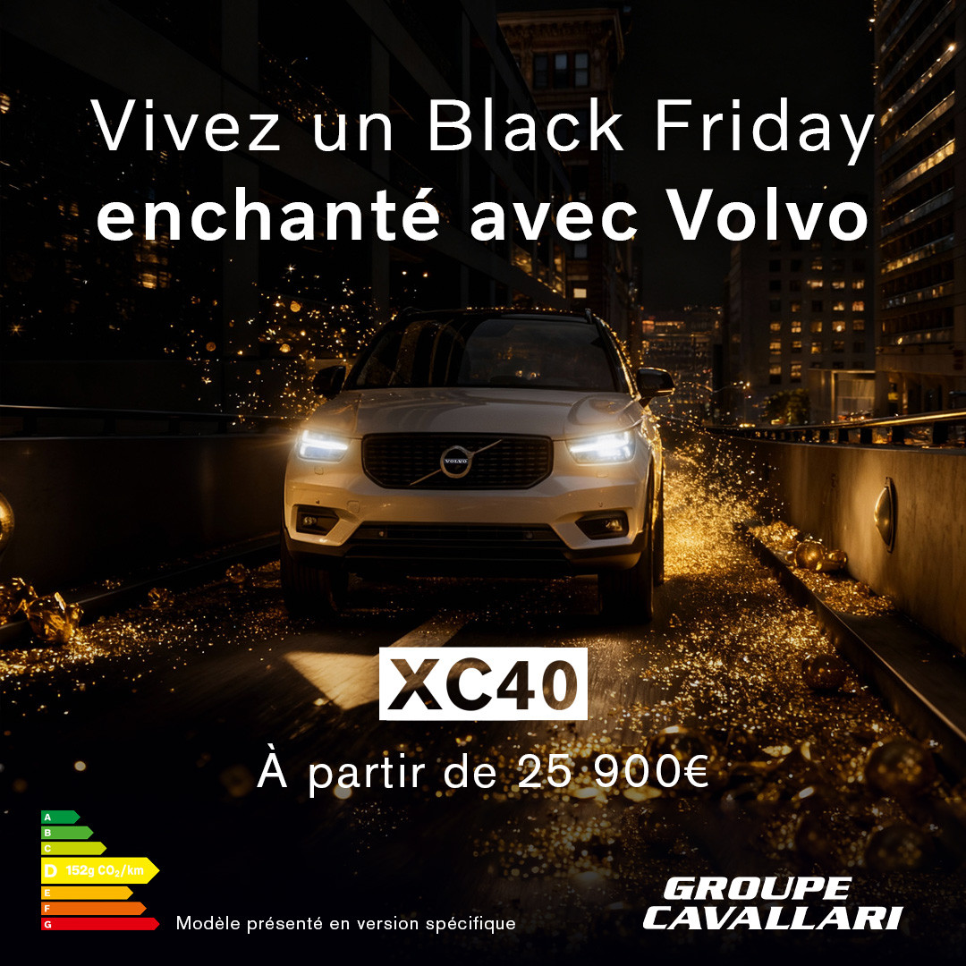 Votre prochain Volvo XC40 est disponible dès 25 900€(1)