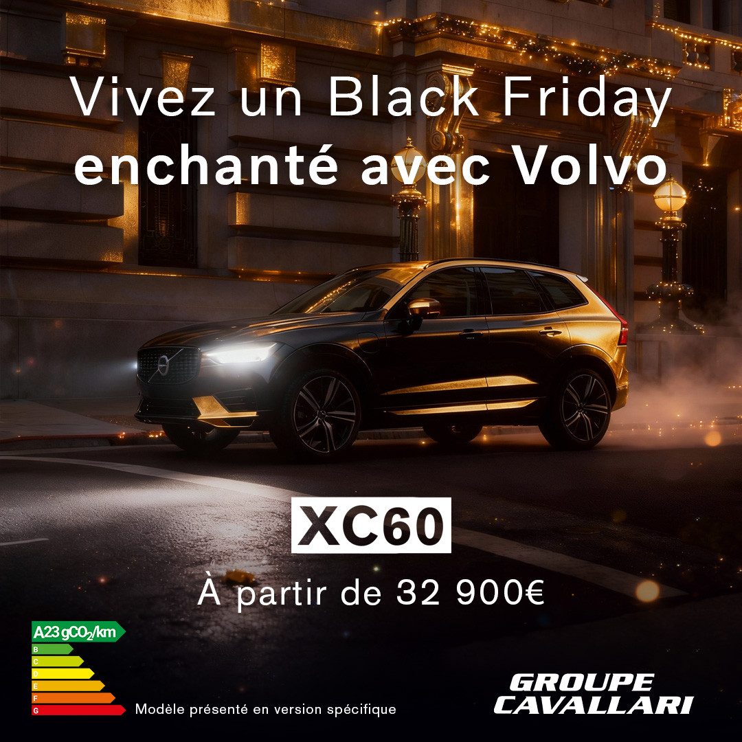 Votre prochain Volvo XC60 est disponible dès 32 900€ (1)