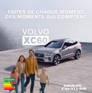 Offrez-vous le Volvo XC60, à partir de 728€/mois(2)