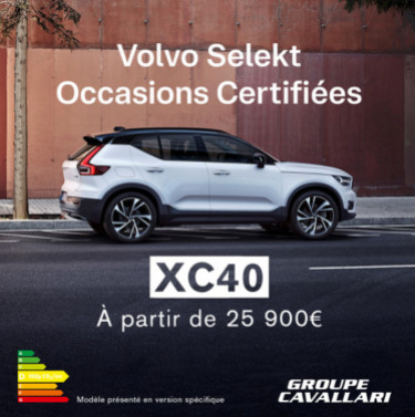 Votre prochain Volvo XC40 est disponible dès 25 900€(1)